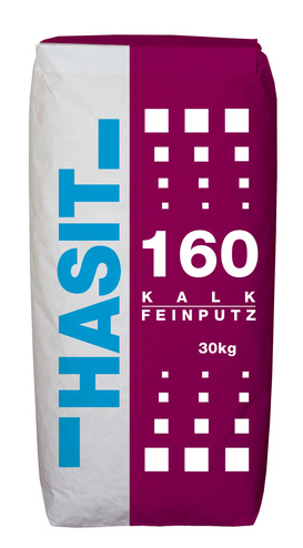 Omítka vápenná jemná - štuk HASIT FEIN-Kalkputz 160 0,5mm 30kg